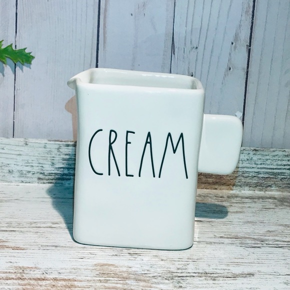 Rae Dunn CREAM pitcher - Picture 2 of 4